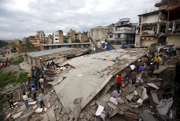 زمین لرزه نپال و تصاویر مربوط به آن