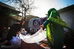 آیین جشن عروسی در استان گلستان