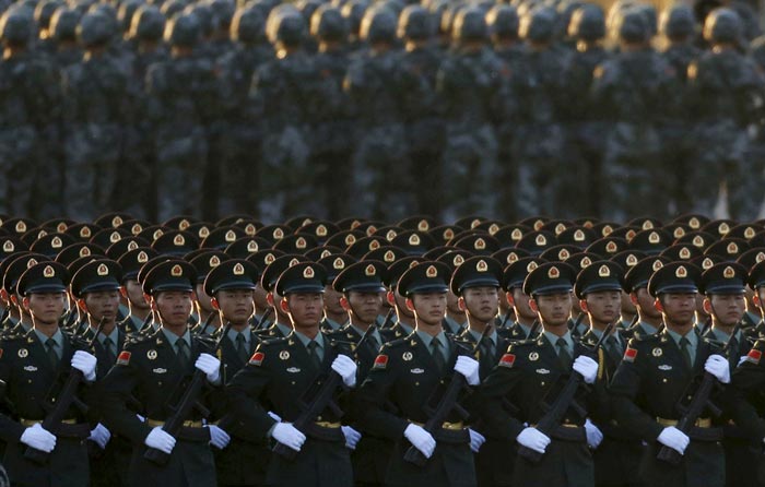 رژه ارتش چین در سالگرد پایان جنگ جهانی دوم