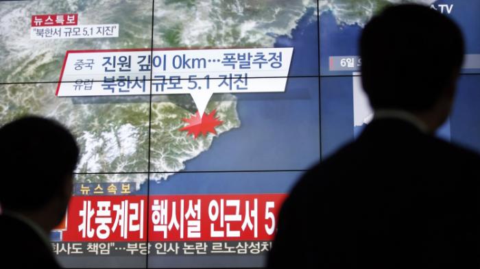 بمب هیدروژنی جدید ترین آزمایش کره شمالی