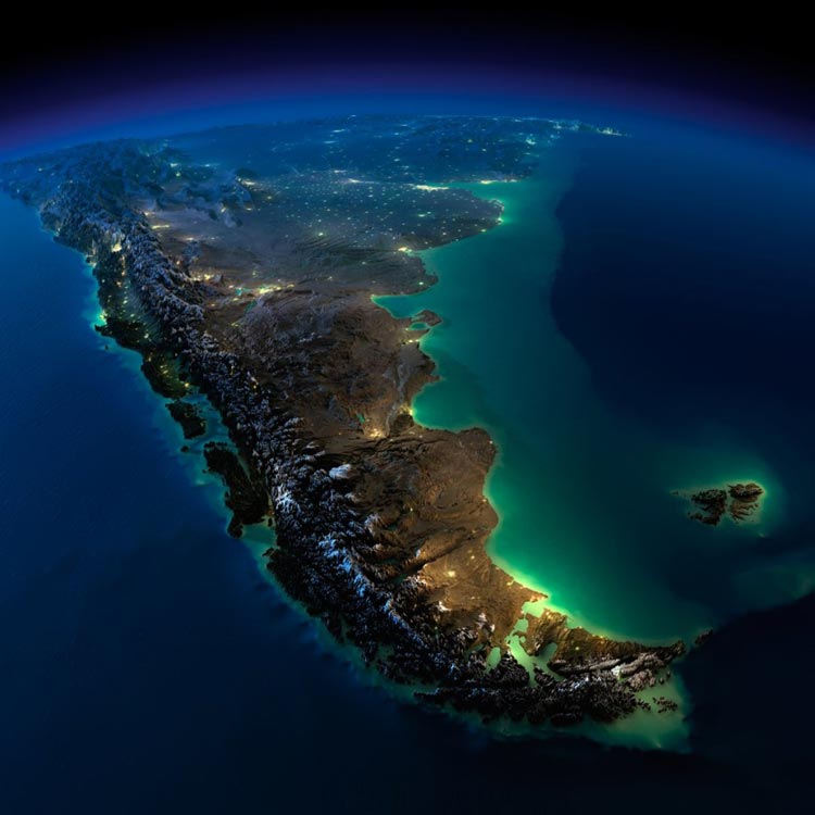 تصاویر ماهواره ای زیبا از زمین