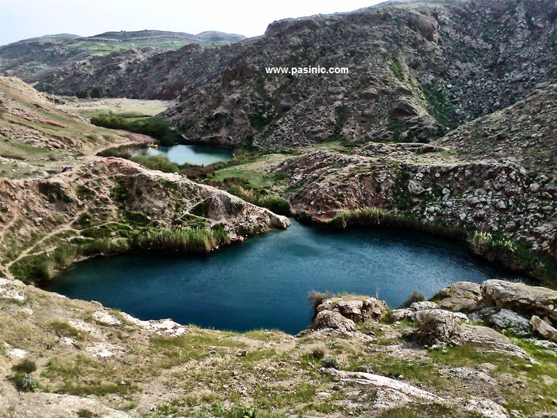 دریاچه سیاه گاو از جاذبه‌های طبیعی استان ایلام