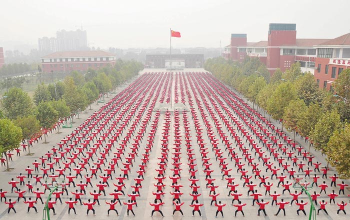تصاویری از نظم شگفت‌انگیز چینی‌ها