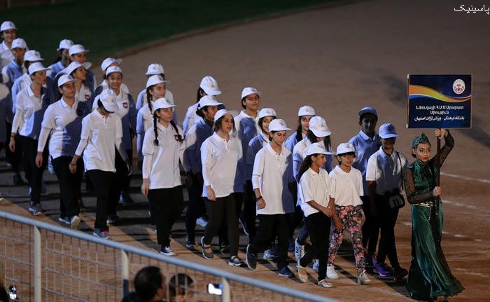 افتتاحیه بازی های ورزشی ارامنه کشور