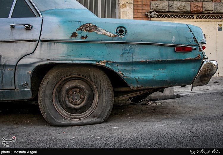 ماشينهاي قديمي در ايران