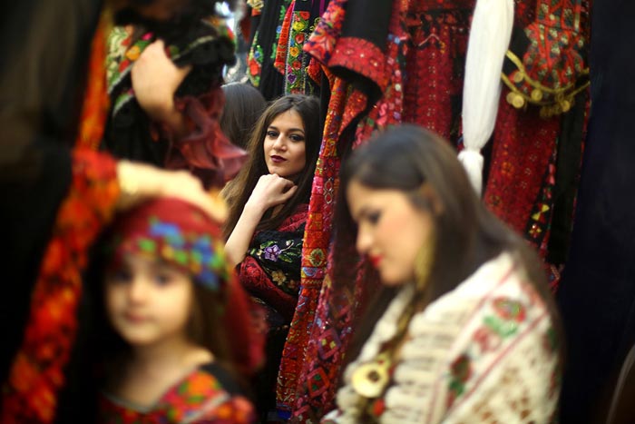 اولین شوی لباس زنانه در غزه با حضور زنان عرب
