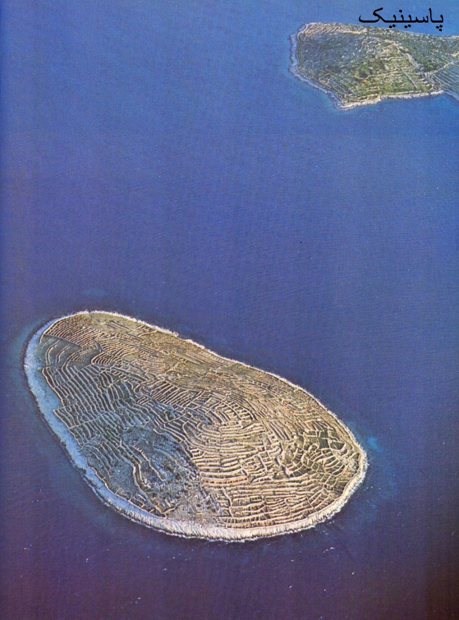 جزیره کرواتی جزیره ای تماشایی شبیه به یک اثر انگشت