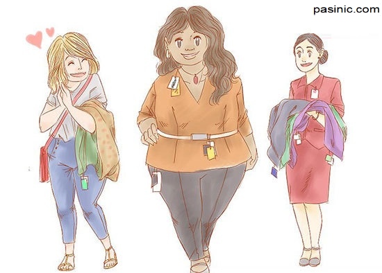 خانم‌های چاق چگونه لباس بپوشند تا زیبا و جذاب به نظر برسند 