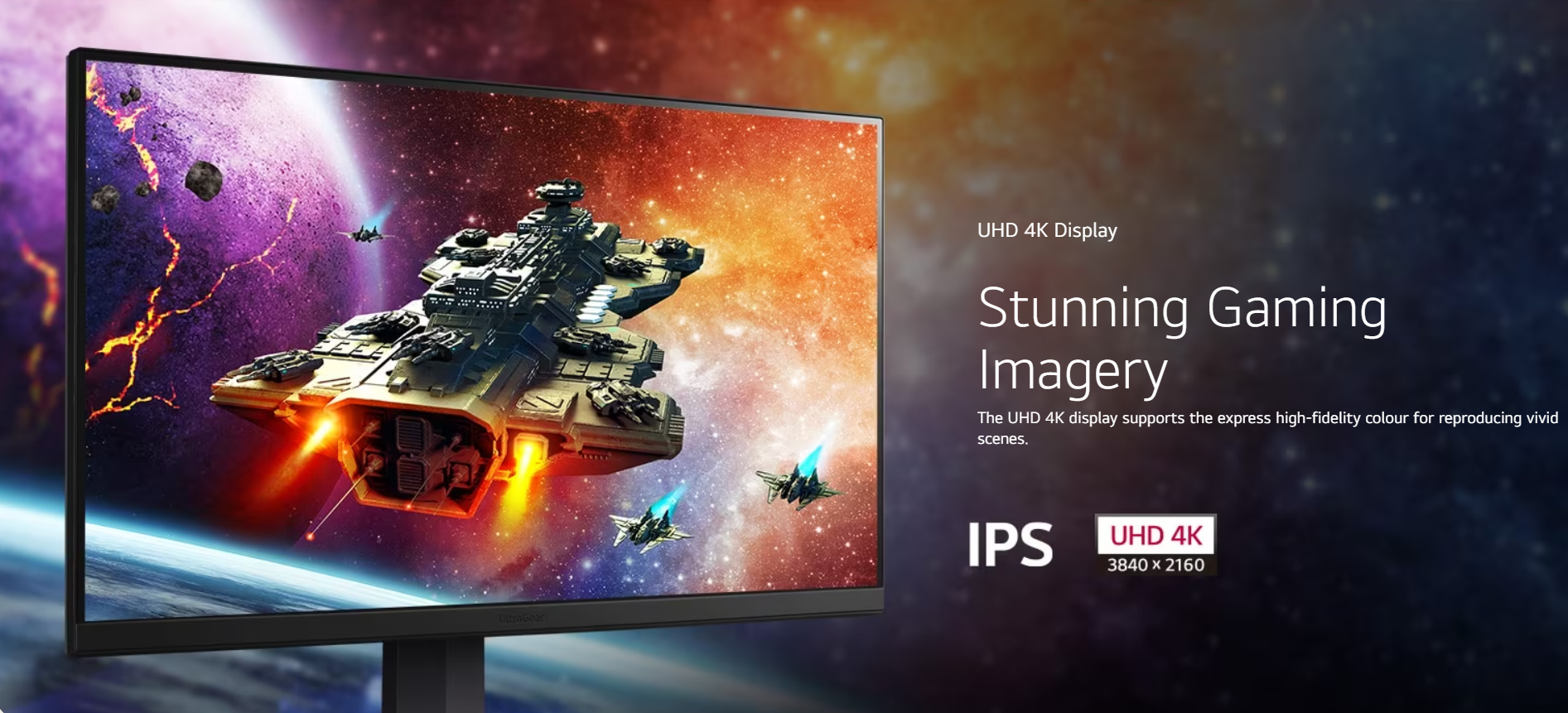 ال جی از مانیتور گیمینگ 27 و 32 اینچی 4K IPS UltraGear رونمایی کرد ال جی از مانیتور گیمینگ 27 و 32 اینچی 4K IPS UltraGear رونمایی کرد