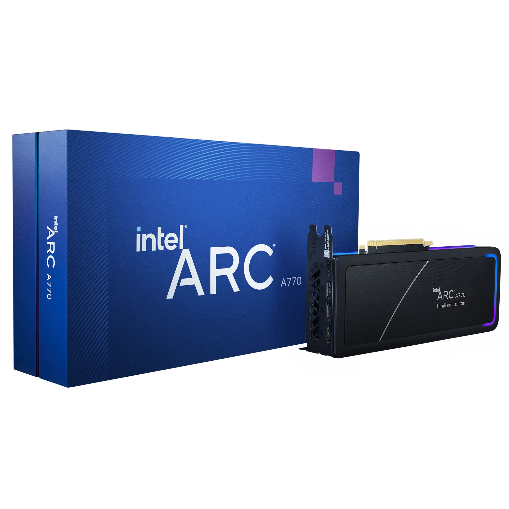 اینتل رسماً تولید کارت گرافیک Arc A770 Limited Edition را متوقف کرد اینتل رسماً تولید کارت گرافیک Arc A770 Limited Edition را متوقف کرد