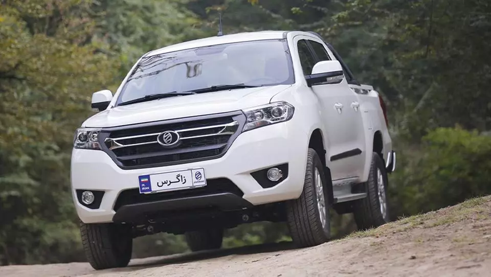 پیکاپ زاگرس توسط شرکت زامیاد وارد بازار شد