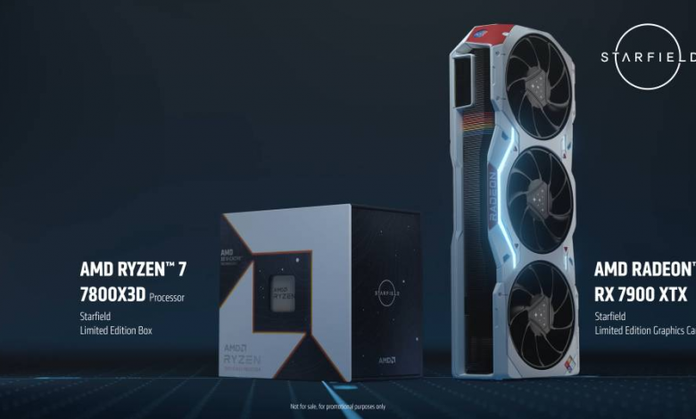 AMD کارت گرافیک Radeon RX 7900 XTX Starfield Special Edition را معرفی کرد