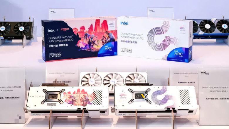 GUNNIR نسخه ویژه کارت گرافیک اینتل Arc A750 Photon را برای بازی های آسیایی 2022 عرضه کرد