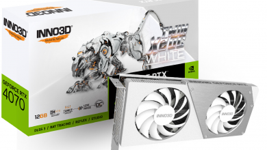 Inno3D کارت گرافیک GeForce RTX 4070 Twin X2 خود را با کانکتور برق مخفی عرضه کرد