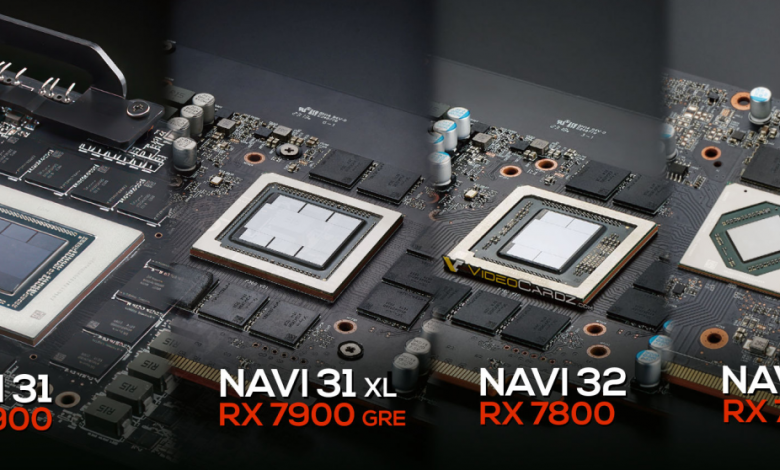 اولین عکس ها از پردازنده گرافیکی AMD Navi 32 منتشر شد