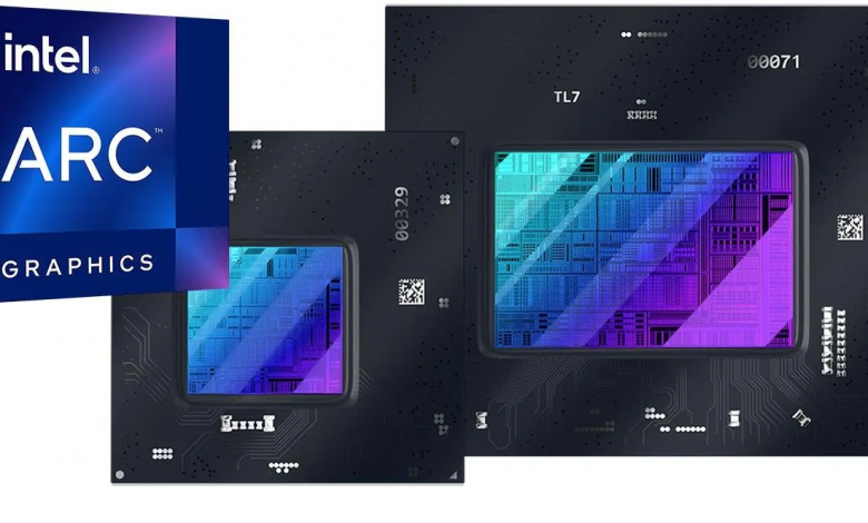 اینتل بی سر و صدا گرافیک های موبایل Arc A570M و A530M را عرضه می کند