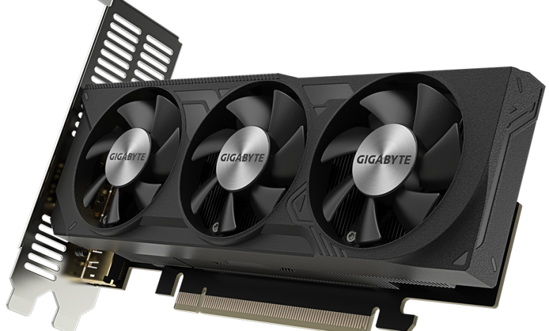 گیگابایت کارت گرافیک GeForce RTX 4060 low-profile را معرفی کرد