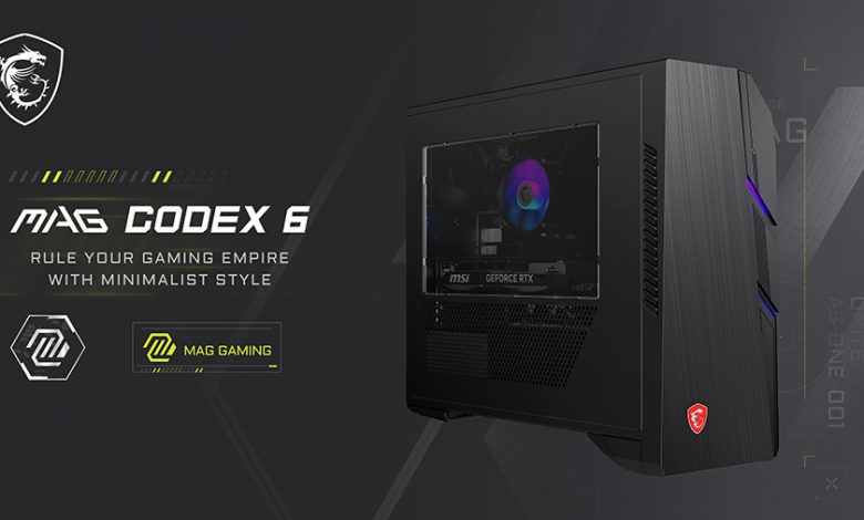 MSI دسکتاپ گیمینگ MAG Codex 6 13th خود را معرفی کرد