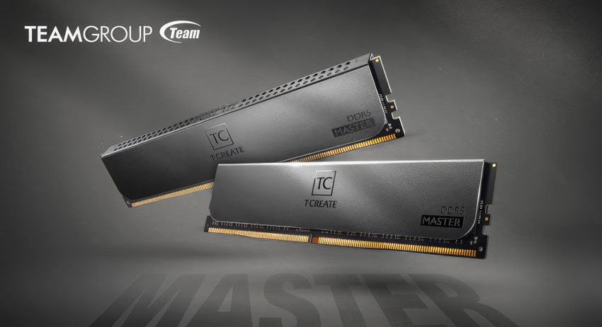 TeamGroup حافظه رم T-CREATE MASTER DDR5 OC R-DIMM را برای پروژه های حرفه ای و سنگین عرضه خواهد کرد