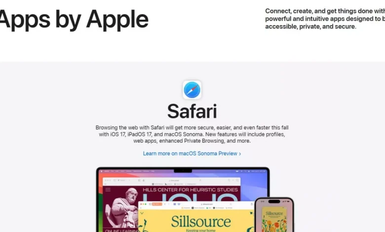 اپل با ساخت وب‌سایت جدید Apps by Apple، اپ‌های خود را تبلیغ می‌کند