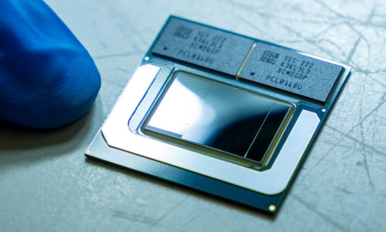 اینتل پردازنده Meteor Lake را با حافظه LPDDR5X-7500 به نمایش گذاشت