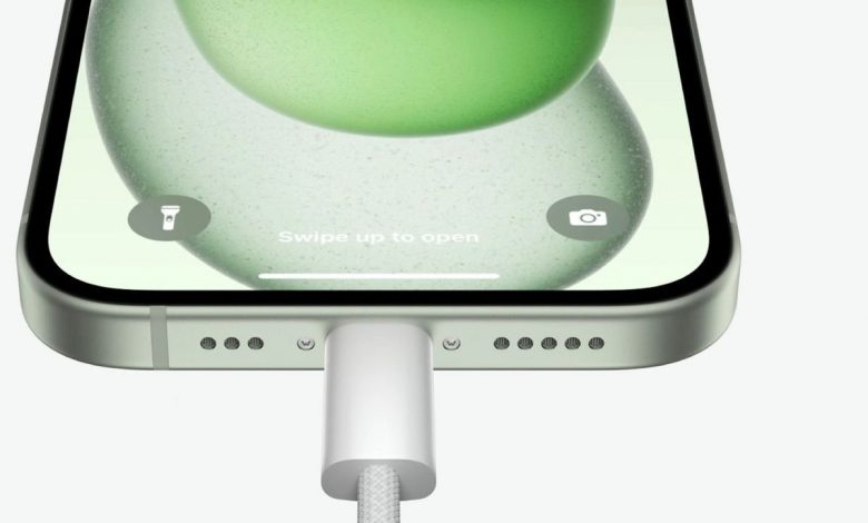 پورت USB-C آیفون 15 می‌تواند اپل واچ و ایرپاد را شارژ کند