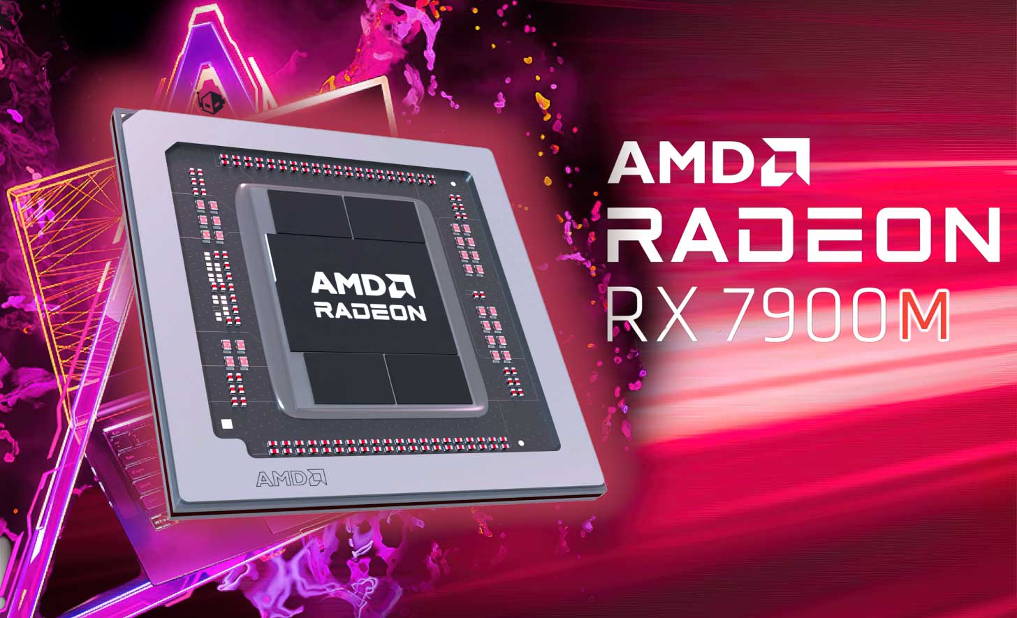 AMD به دنبال پردازنده گرافیکی موبایل رده بالا RX 7900M بر پایه معماری RDNA 3