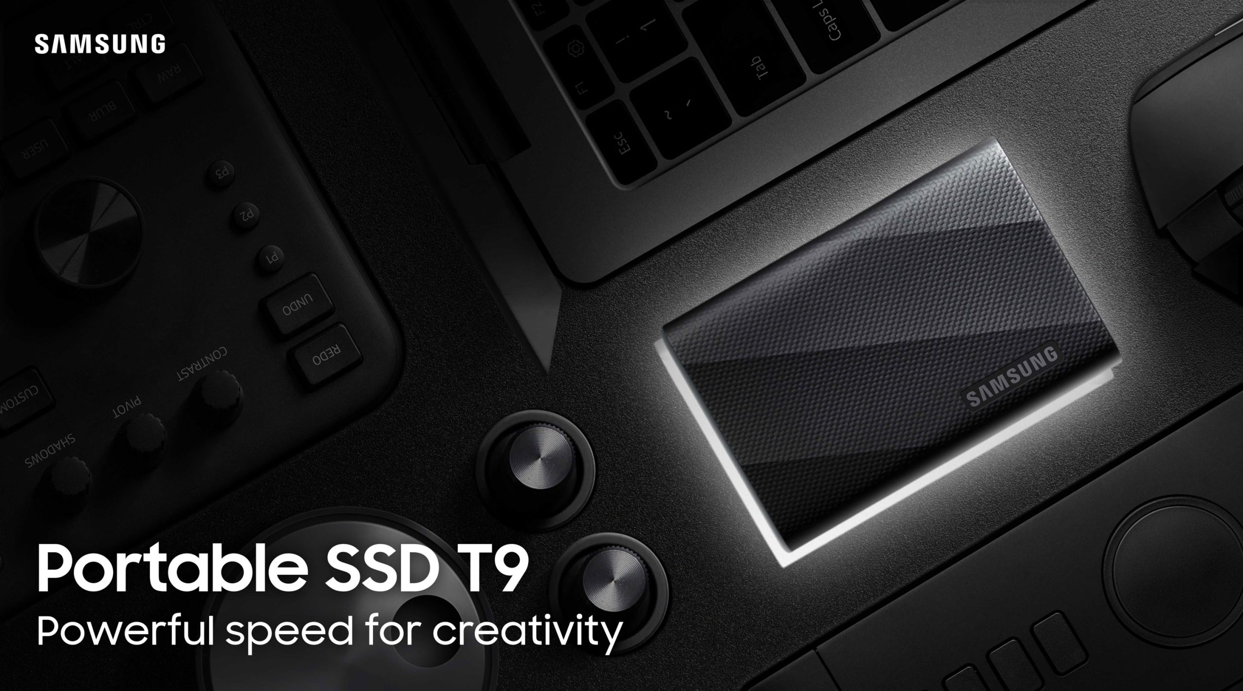 SSD جدید قابل حمل T9 سامسونگ دو برابر سریعتر از T7 است!