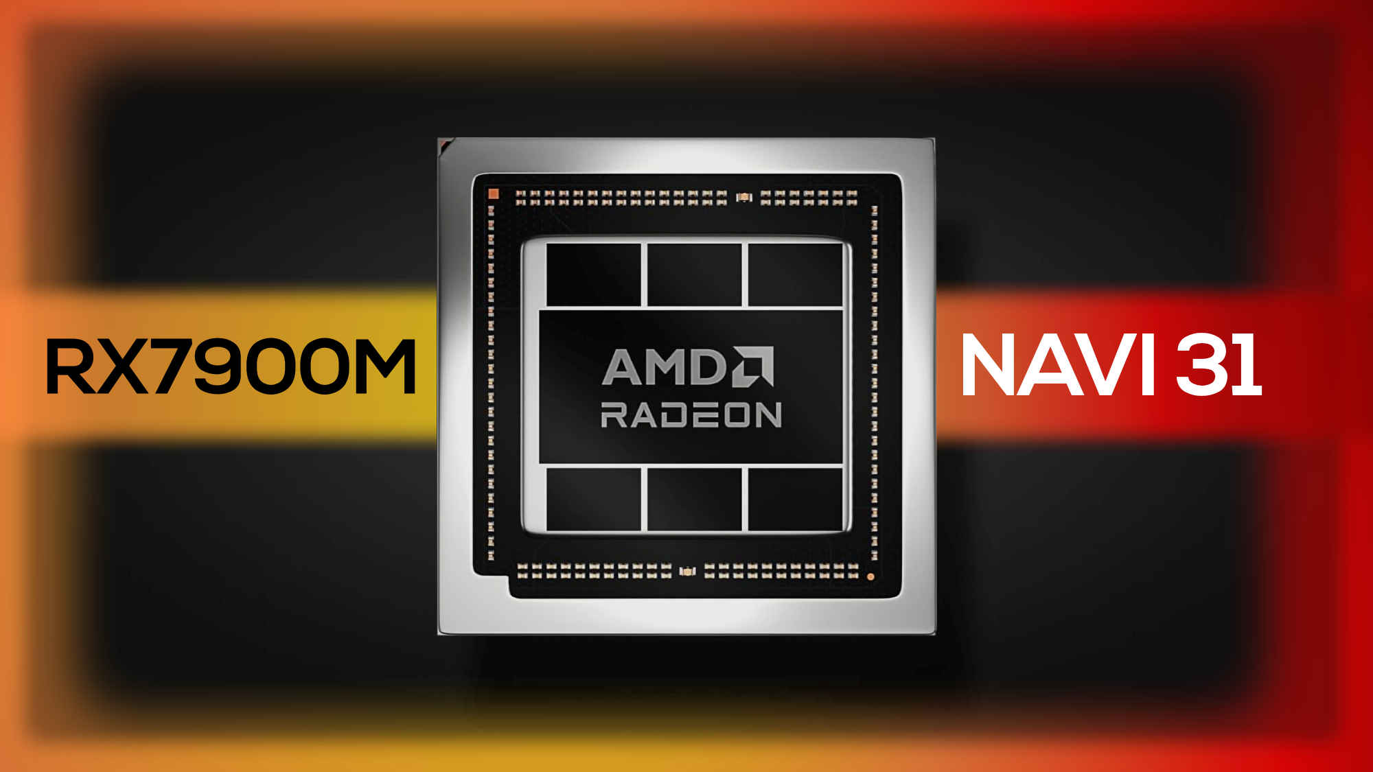 پردازنده گرافیکی موبایل AMD Radeon RX 7900M با 4608 هسته معرفی شد