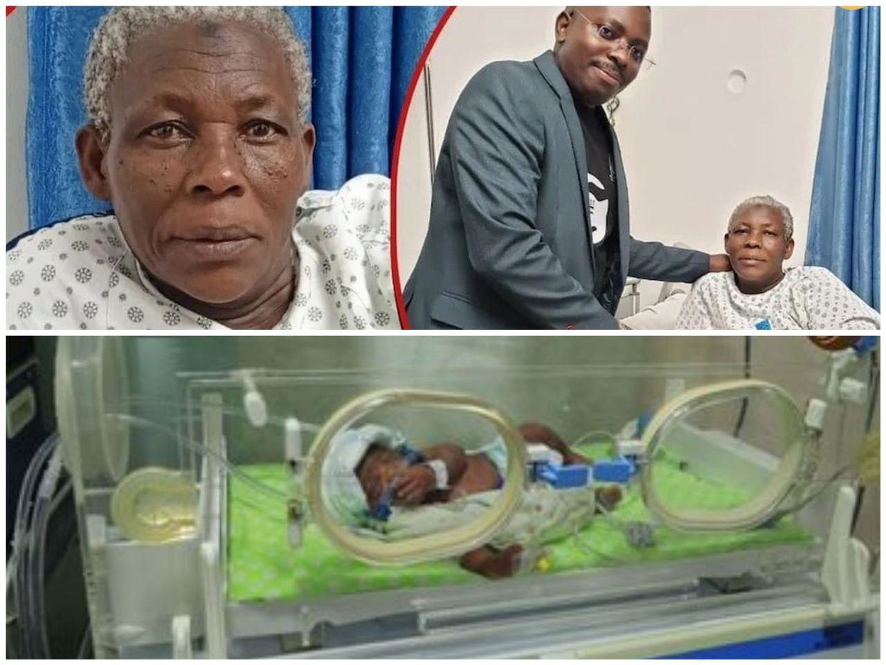 یک زن ۷۰ ساله اوگاندایی دو نوزاد دوقلو به دنیا آورد. او در گفت‌وگو با رسانه‌ها این اتفاق را «معجزه» خواند.