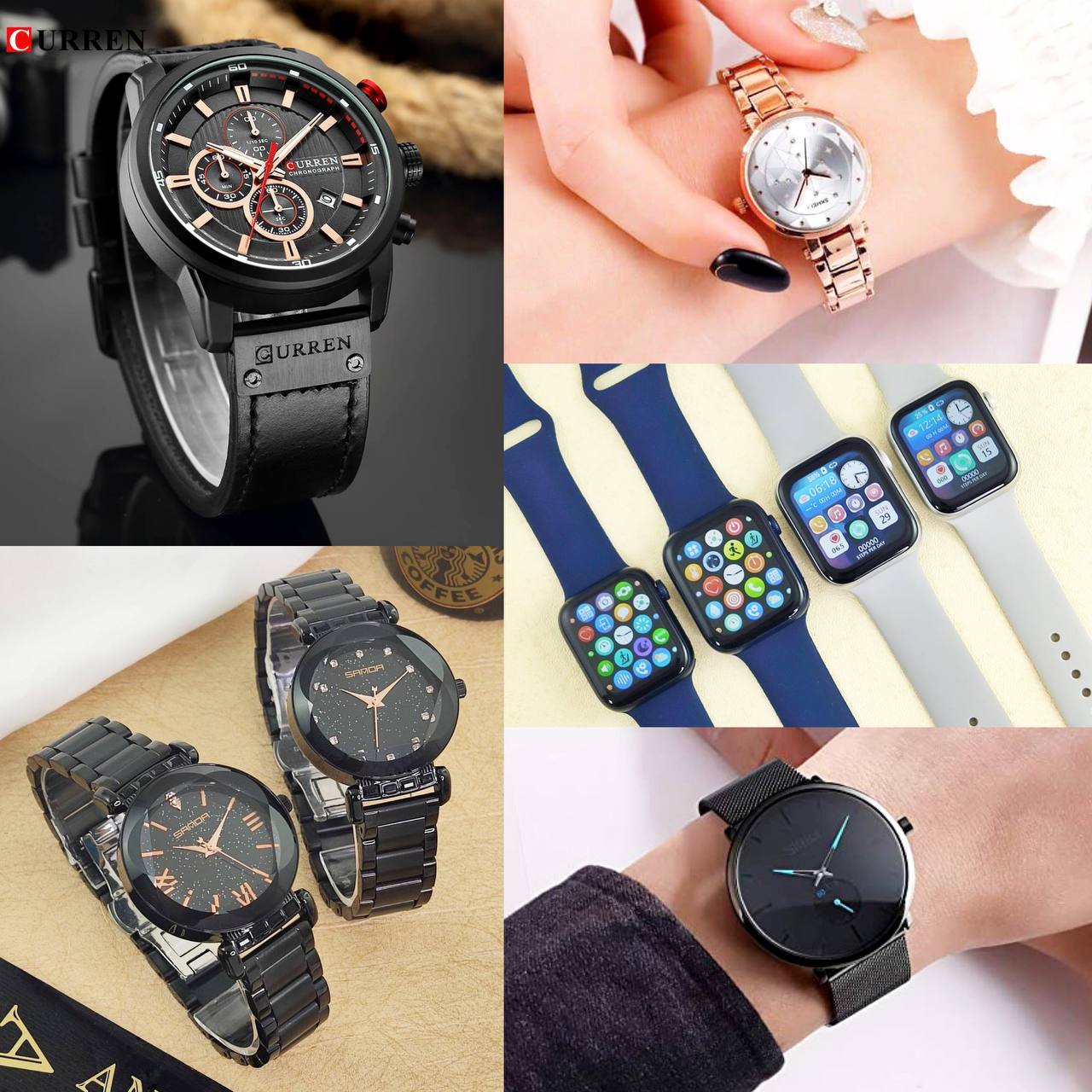 وقتشه با یه ساعت‌مچی شيک و خاص استایلت رو کامل کنی