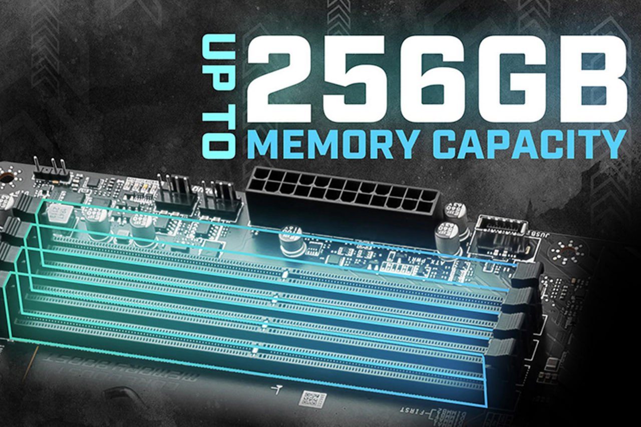 مادربردهایی با پشتیبانی از ۲۵۶ گیگابایت رم به‌زودی عرضه می‌شوند