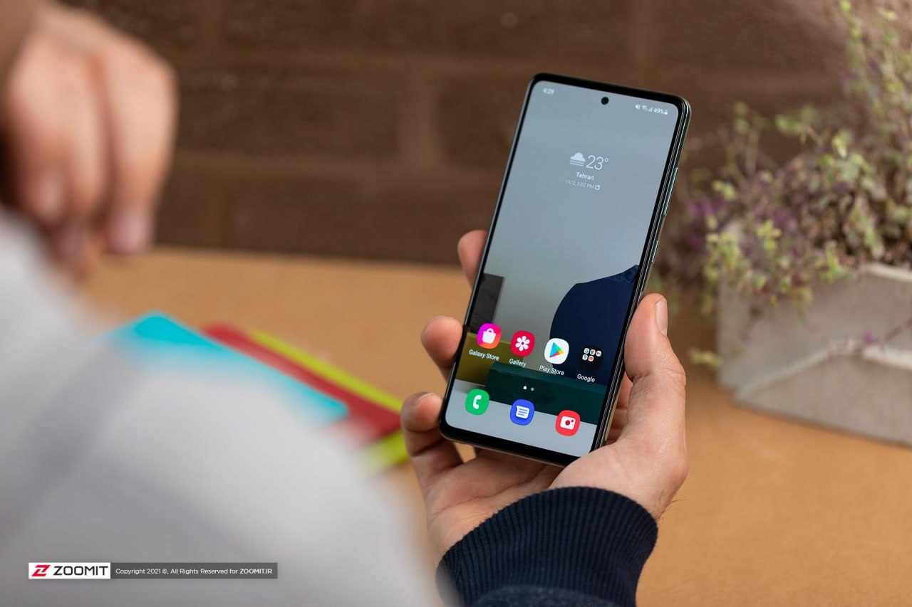 گلکسی A52 سامسونگ به اندروید ۱۴ آپدیت شد