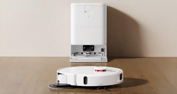 جارو رباتیک Mijia 5C شیائومی با مکش 15 هزار پاسکال و فناوری لبه‌شوی پیشرفته معرفی شد