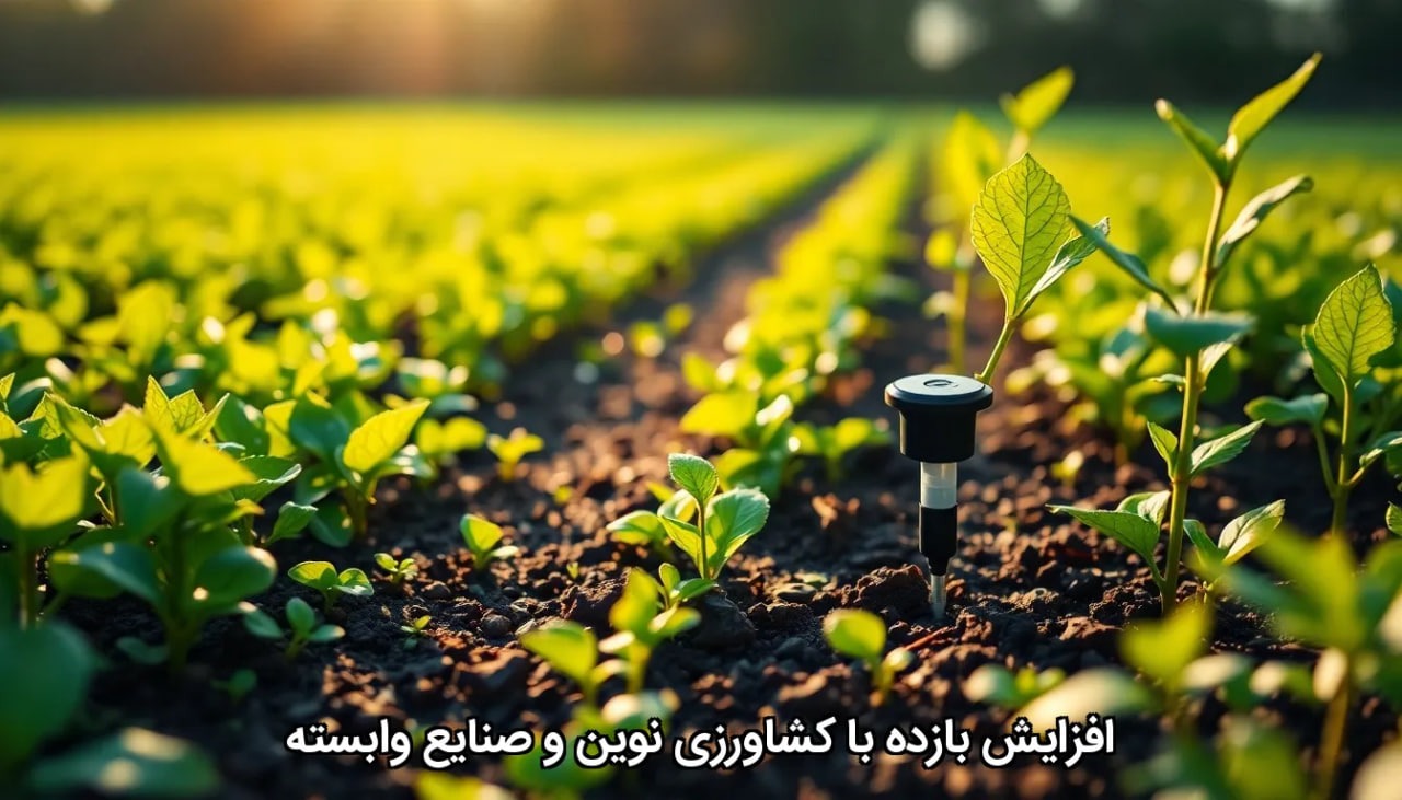 افزایش بازده با کشاورزی نوین و صنایع وابسته