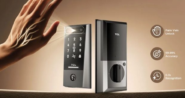 قفل های هوشمند جدید TCL با اسکنر کف دست و پشتیبانی Matter معرفی شدند قفل های هوشمند جدید TCL با اسکنر کف دست و پشتیبانی Matter معرفی شدند