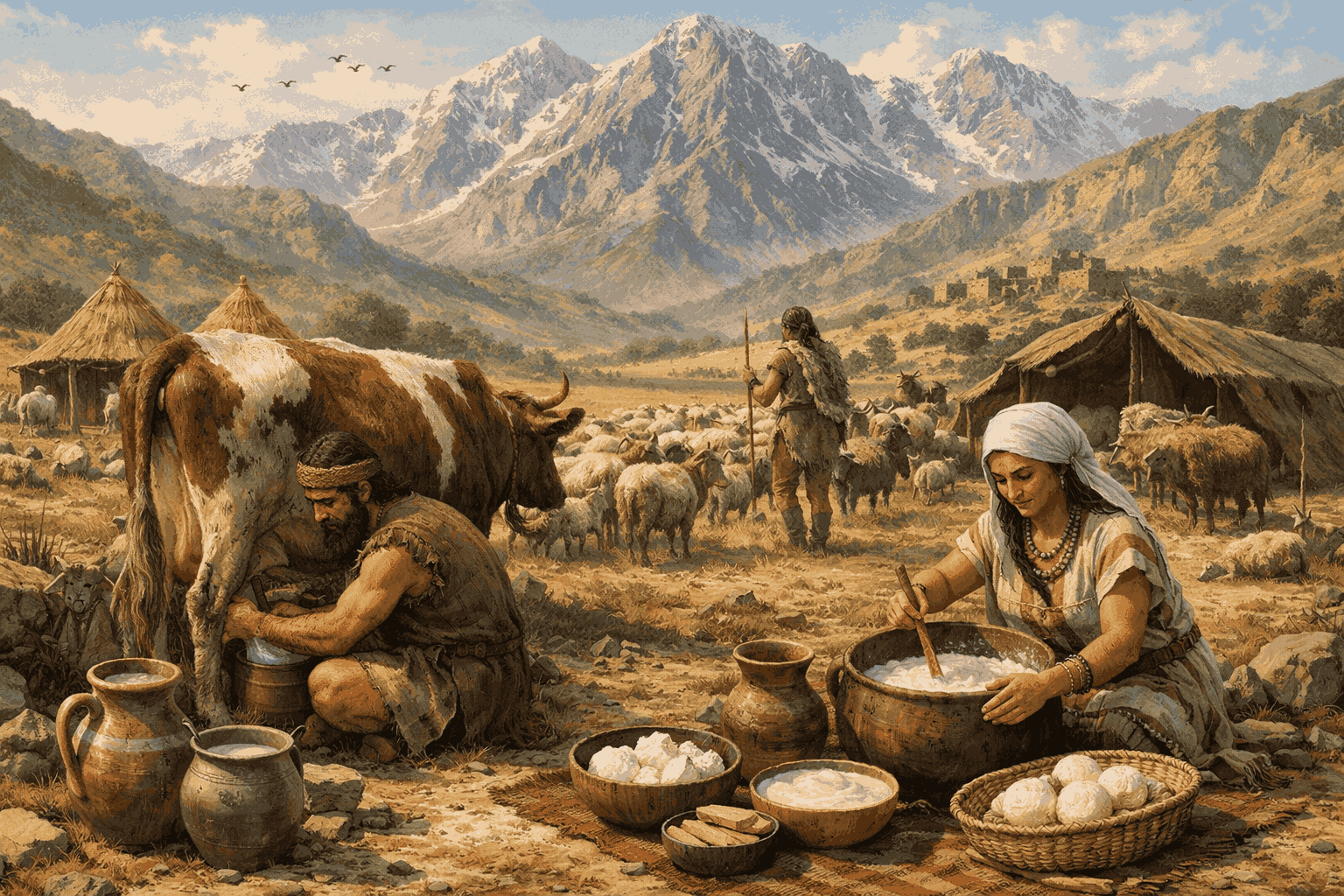 زاگرس؛ خاستگاه ۹هزارساله لبنیات ایرانیان زاگرس؛ خاستگاه ۹هزارساله لبنیات ایرانیان