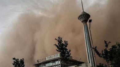 هشدار نارنجی برای تهران؛ احتمال رخداد طوفان گرد و خاک