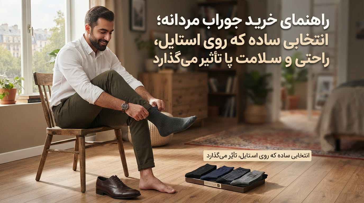 راهنمای خرید جوراب مردانه
