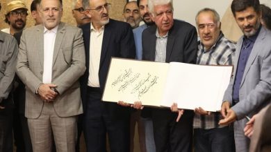 نمایشگاه خوشنویسی «بر بال آیه‌ها» افتتاح شد