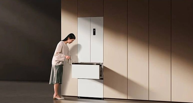 یخچال هوشمند Xiaomi Mijia Refrigerator 400L با درهای فرانسوی و ابعاد جمع‌وجور معرفی شد