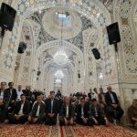 تجدید میثاق مدیران نظام سلامت با آرمان‌های رهبر شهید در جوار حرم رضوی