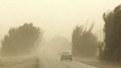 خورشیدی: وزش باد نسبتاً شدید و احتمال گردوخاک در تهران پیش‌بینی می‌شود